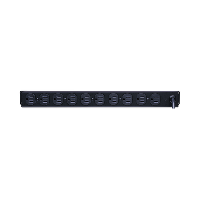 PDU Básico Rack 10 Salidas NEMA 5-15R 15 Amp — CYBERPOWER