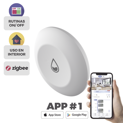 Sensor de Fuga de Agua Zigbee 3.0 IP67 Inalámbrico 2.4 GHz — EZVIZ