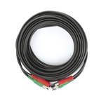 Bobina Coaxial Siamés + Alimentación 10 m — Epcom