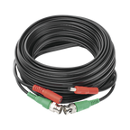 Bobina Coaxial Siamés + Alimentación 10 m — Epcom