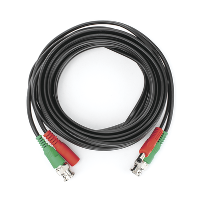 Bobina Coaxial Siamés + Alimentación 5 m — Epcom