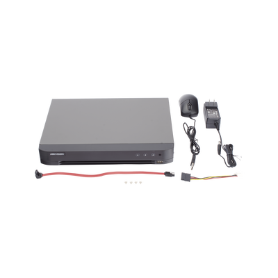 [Audio Bidireccional] DVR 4 Canales TurboHD + 1 Canal IP — HIKVISION