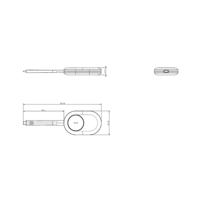 Dongle (Adaptador) de Proyección Inalambrica Para Pantallas Interactivas — HIKVISION
