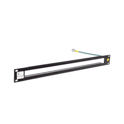 Chassis Rack 1U 16 Módulos Protectores Serie DPR — TRANSTECTOR