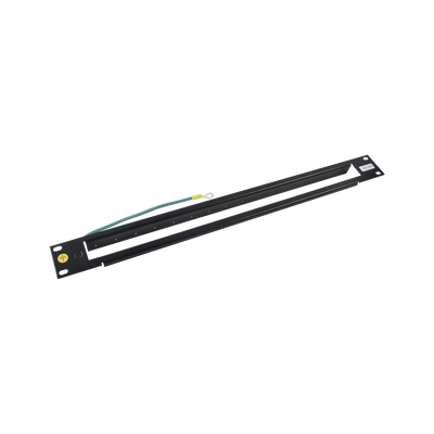 Chassis Rack 1U 16 Módulos Protectores Serie DPR — TRANSTECTOR