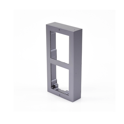 Base de Montaje para Videoportero IP 2 Módulos Superficie Aluminio -40°C a +60°C (-40°F a 140°F) — Hikvision