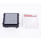 Módulo de Teclado para Frente de Calle Apertura por Código Llamada a Monitor IP65 Aluminio -40 °C a +55 °C (-40 °F a 131 °F) — Hikvision