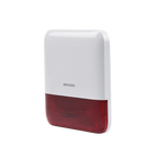 (AX PRO) Sirena Inalámbrica con Estrobo Rojo para Exterior IP65