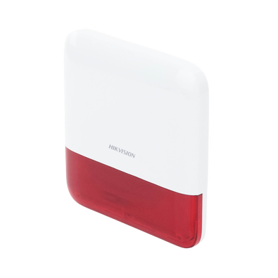 (AX PRO) Sirena Inalámbrica con Estrobo Rojo para Exterior IP65