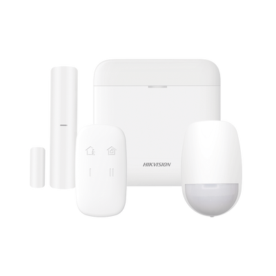 Kit de Alarma AX PRO — Hub, 1 PIR, 1 Contacto, Control (WiFi, Hik-Connect)
