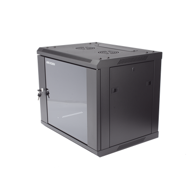 Gabinete de Montaje en Pared y Piso 9 Unidades de Rack — HIKVISION