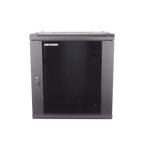 Gabinete de Pared y Piso 12U Rack 19" Cristal Templado — HIKVISION