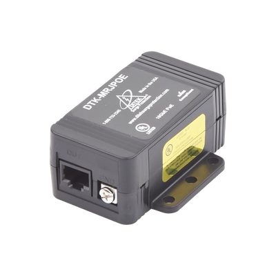 Protector PoE RJ45 Hembra 10 GbE PoE y HiPoE — DITEK