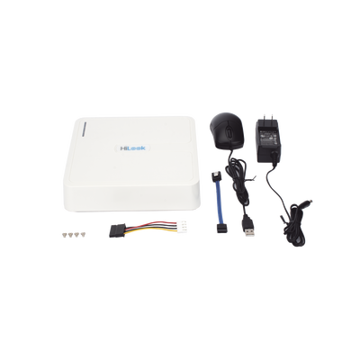[Audio Bidireccional] DVR 4 Canales TurboHD + 1 Canal IP — HiLook by HIKVISION