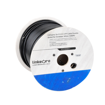 Bobina UTP Cat5e Exterior 305 m — Linkedpro