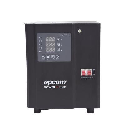 Regulador de Voltaje Industrial Monofásico Ferroresonante 3 kVA — Epcom