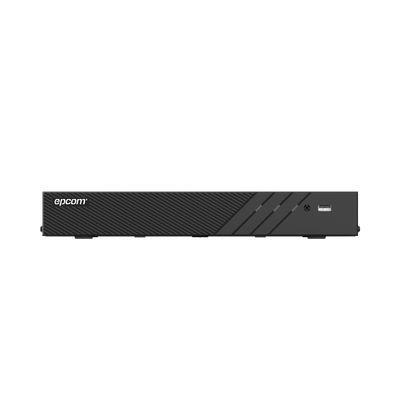 DVR 8 Canales TURBOHD + 4 Canales IP 8 Megapixel (4K) — EPCOM PROFESSIONAL