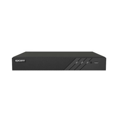 DVR 8 Canales TURBOHD + 4 Canales IP 8 Megapixel (4K) — EPCOM PROFESSIONAL