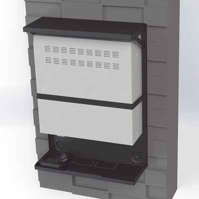 Gabinete Metálico para DVR NVR Acero Calibre 20 — EPCOM INDUSTRIAL