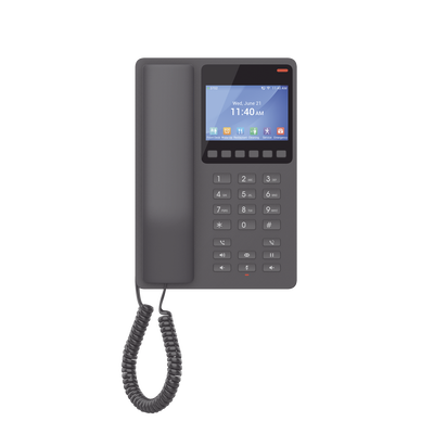 Teléfono IP Hotelero Wi-Fi 6 Dual Band 2 Líneas SIP — GRANDSTREAM