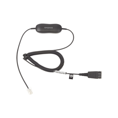 Cable QD a RJ-9 Conexión Universal Auricular-Teléfono — JABRA
