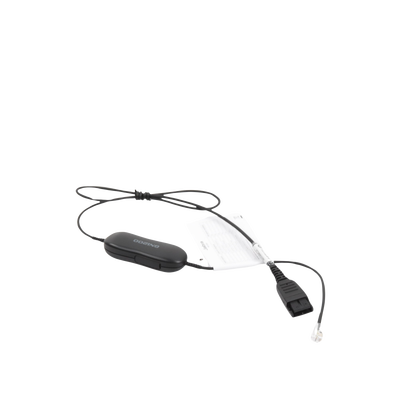 Cable Adaptador de Auricular Conector QD a RJ-9 — JABRA