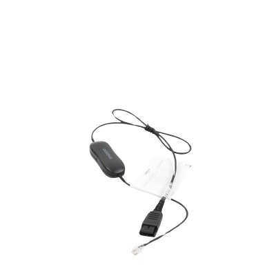 Cable Adaptador de Auricular Conector QD a RJ-9 — JABRA