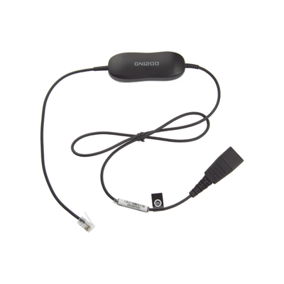Cable Adaptador de Auricular Conector QD a RJ-9 — JABRA