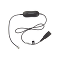 Cable Adaptador de Auricular Conector QD a RJ-9 — JABRA