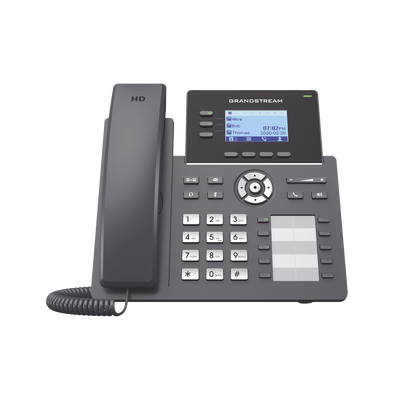 Teléfono IP Carrier-Grade 3 Líneas SIP 6 Cuentas — GRANDSTREAM
