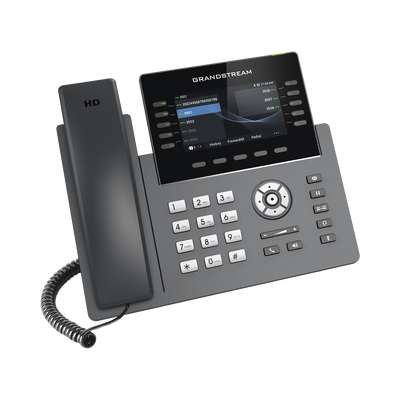 Teléfono IP 10 Líneas SIP 5 Cuentas Pantalla 4.3" — GRANDSTREAM