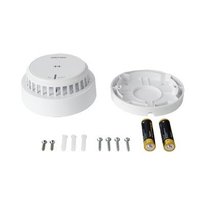 Detector de Humo Óptico Alarma Sonora 85 dB a 3 m — HIKVISION