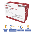(MICRÓFONO INTEGRADO) KIT TURBOHD 5 Megapixel — Hikvision
