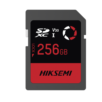 Memoria SDXC 256 GB Clase 10 U3 V30 Lectura 180 MB — HIKSEMI by HIKVISION