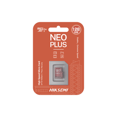 Memoria microSDXC 128 GB Clase 10 U3 Lectura 95 MB — HIKSEMI by HIKVISION