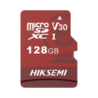 Memoria microSDXC 128 GB Clase 10 U3 Lectura 95 MB — HIKSEMI by HIKVISION