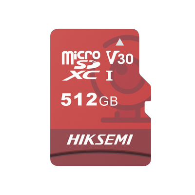 Memoria MicroSDXC 512 GB Clase 10 U3 Lectura 95 MB — HIKSEMI by HIKVISION