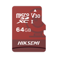 Memoria microSDXC 64GB Clase 10 U3 Lectura 95 MB — HIKSEMI by HIKVISION