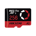 Memoria MicroSDXC 256 GB Clase 10 U3 V30 Lectura 180 MB — HIKSEMI by HIKVISION