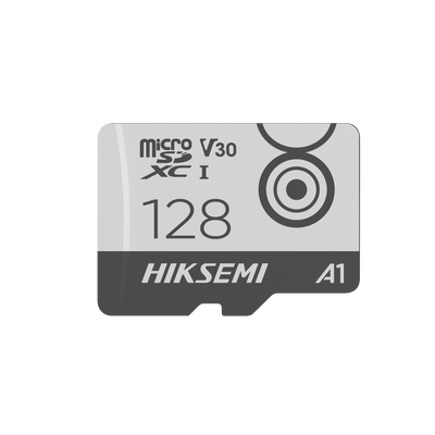 Memoria MicroSD 128 GB Clase 10 U3 V30 Lectura 100 MB — HIKSEMI by HIKVISION