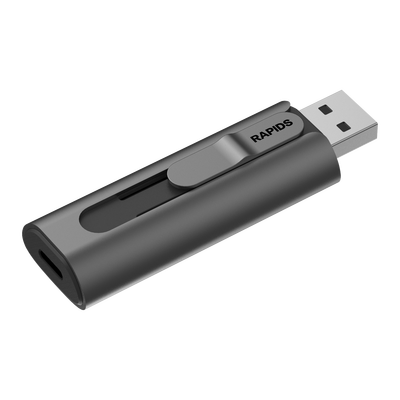 Memoria USB Dual SSD 256 GB USB-C y USB-A Lectura 560 MB — HIKSEMI by HIKVISION