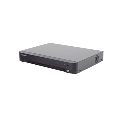 DVR 4 Canales TURBOHD + 2 Canales IP — HIKVISION