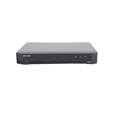 DVR 4 Canales TURBOHD + 2 Canales IP — HIKVISION