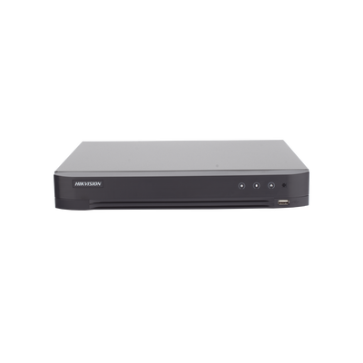 DVR 4 Canales TURBOHD + 4 Canales IP 8 Megapixel (4K) — HIKVISION