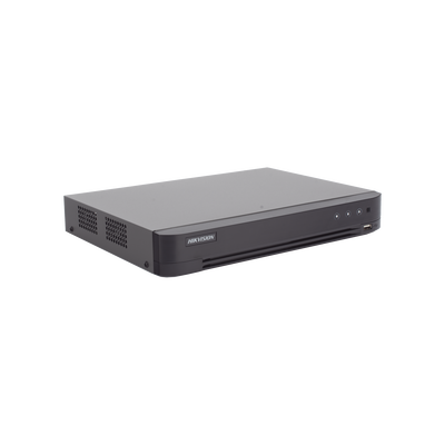 DVR 4 Canales TURBOHD + 4 Canales IP 8 Megapixel (4K) — HIKVISION