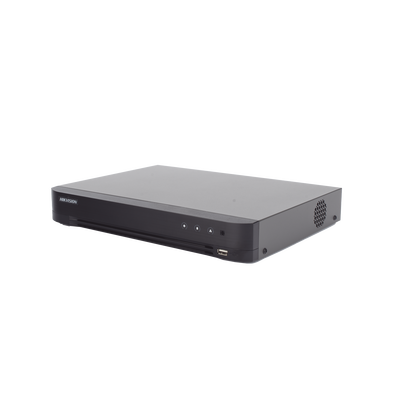 DVR 4 Canales TURBOHD + 4 Canales IP 8 Megapixel (4K) — HIKVISION