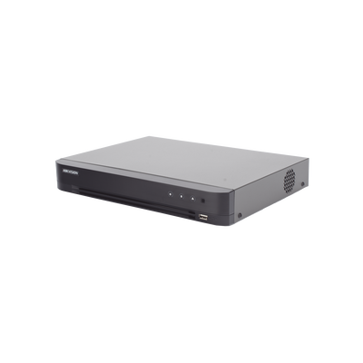 DVR 8 Canales TURBOHD + 4 Canales IP — HIKVISION