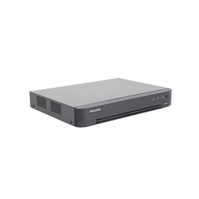 DVR 8 Canales TURBOHD + 4 Canales IP — HIKVISION