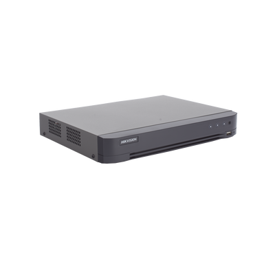 DVR 8 Canales TURBOHD +  8 Canales IP 8 Megapixel (4K) — HIKVISION