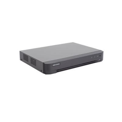 DVR 8 Canales TURBOHD + 8 Canales IP 8 Megapixel (4K) — HIKVISION